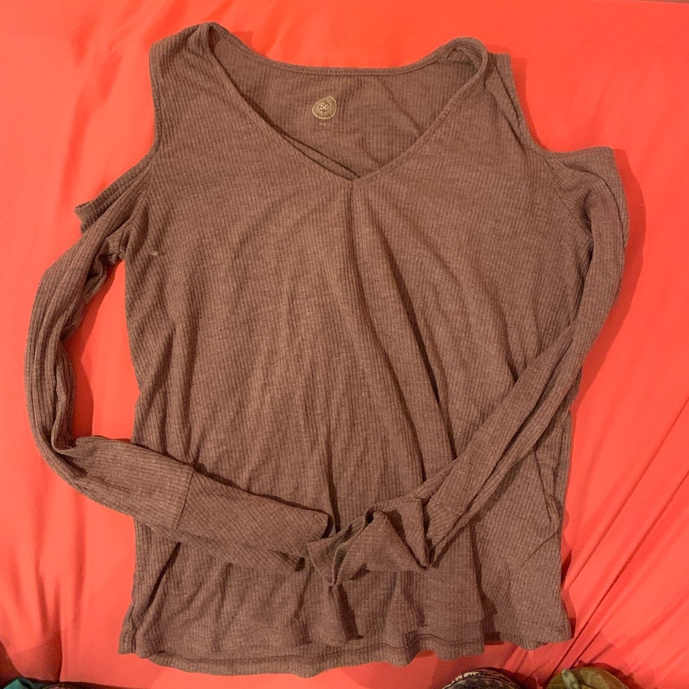 Off the shoulder shirt